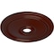 Ekena Millwork Diane Ceiling Medallion (Fits Canopies up to 6 1/4"), 24"OD x 3 5/8"ID x 1 1/4"P, Brushed Mahogany CM24DIBMF - alternate 4